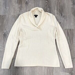 Prive Cashmere Cowl Neck Sweater